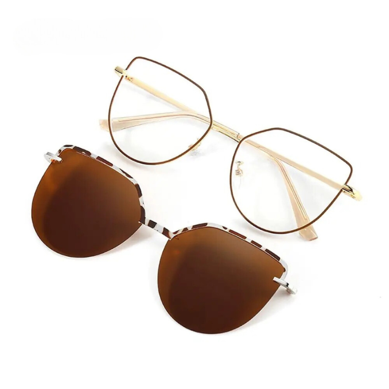 Onyx Glow – Occhiali da Sole Clip-on 2 in 1