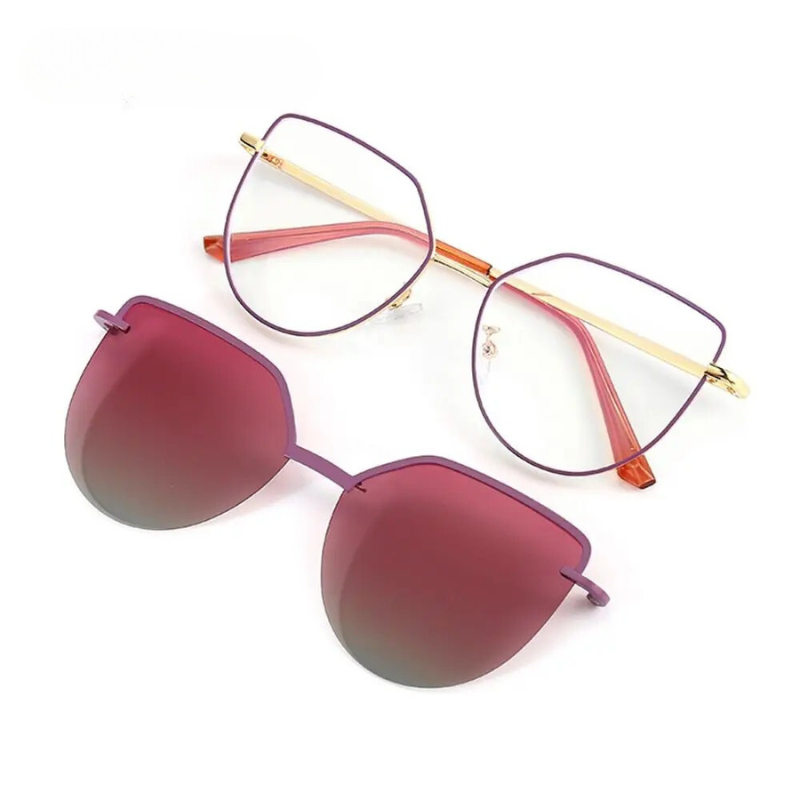 Onyx Glow – Occhiali da Sole Clip-on 2 in 1