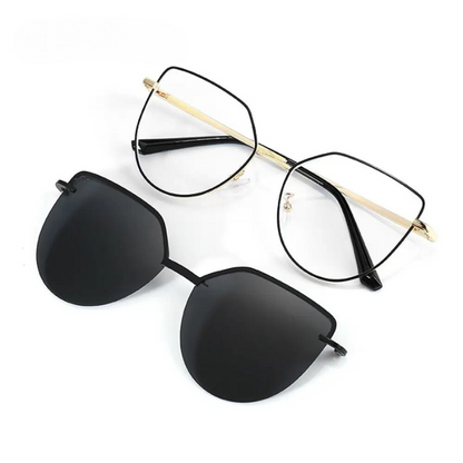 Onyx Glow – Occhiali da Sole Clip-on 2 in 1