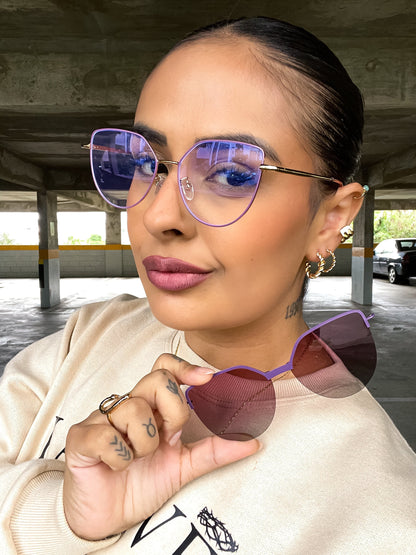 Onyx Glow – Occhiali da Sole Clip-on 2 in 1