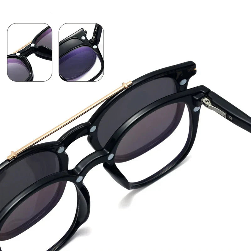 Celebrity Glow – Occhiali da Sole Clip-on 2 in 1